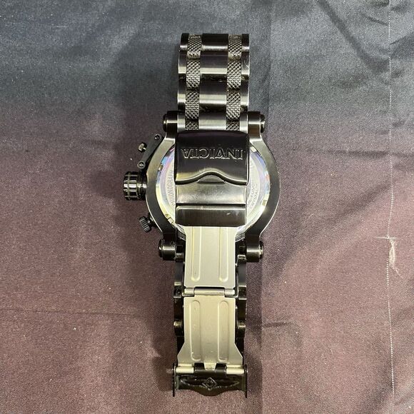 INVICTA Men's Watch 32727 Coalition Forces Black Quartz Chronograph Steel 52mm - Picture 9 of 15